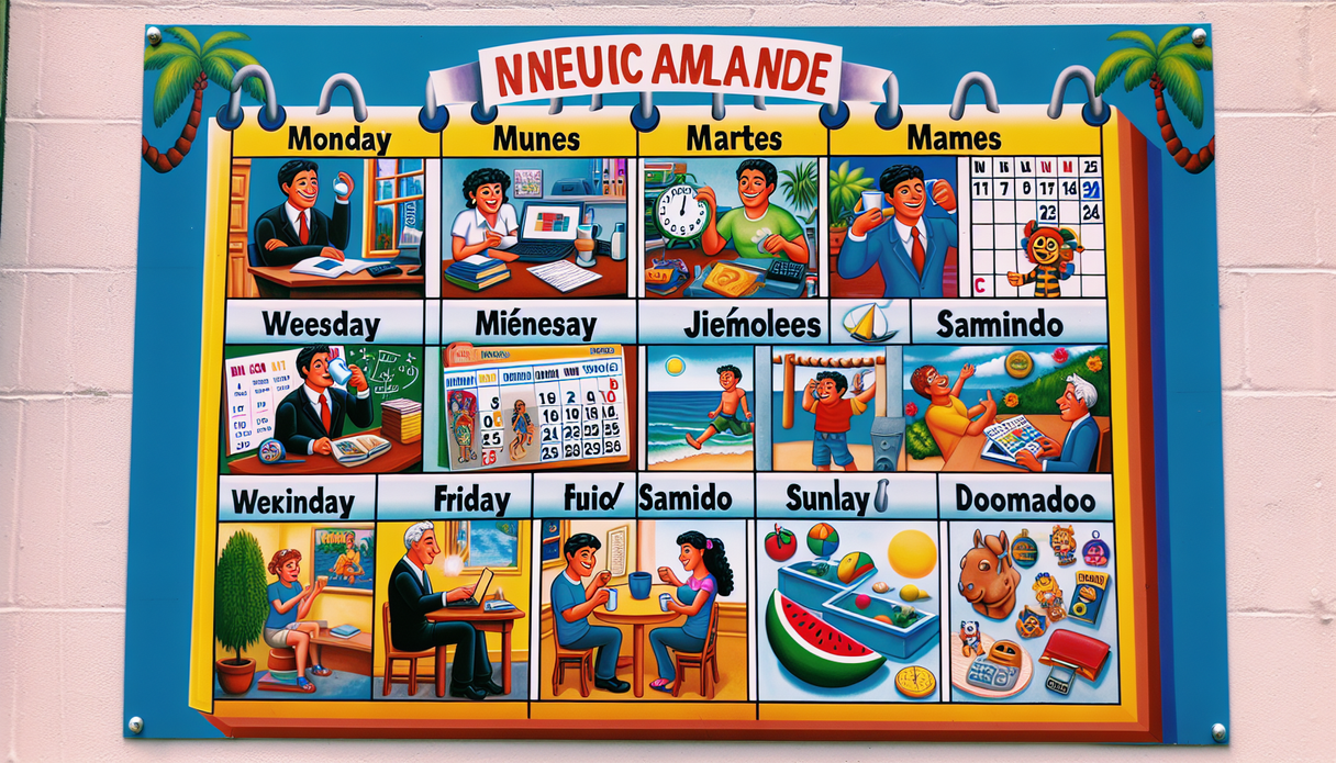 Learn the Days of the Week in Spanish Effortlessly